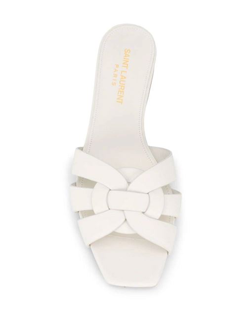 Sandali Tribute con cinturini intrecciati Saint Laurent | 571952BZC009008